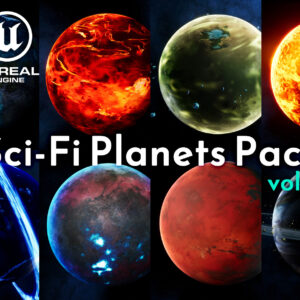 Sci-Fi Planets Pack vol. 1